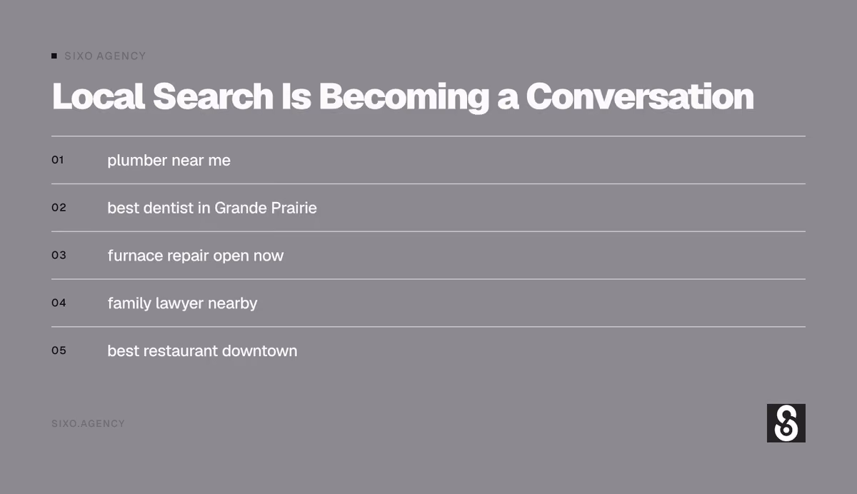 Local Search Is Becoming a Conversation