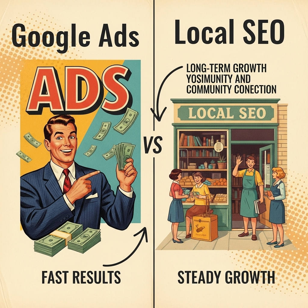 Google Ads vs Local SEO, which is right for your small business